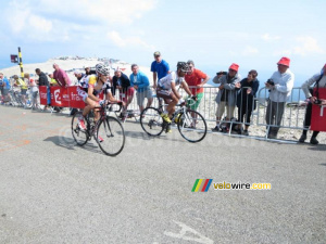 Jean-Christophe Péraud (AG2R La Mondiale) & Bart de Clercq (Lotto-Belisol) (334x)