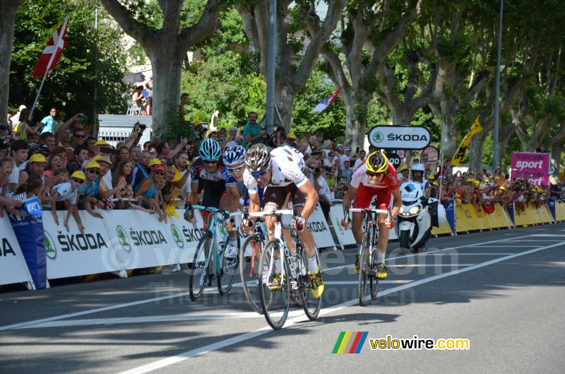 Christophe Riblon, Arnold Jeannesson, Jerome Coppel & Andreas Klöden