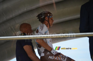 Sébastien Minard (AG2R La Mondiale) au départ (647x)