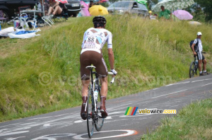 Sébastien Minard (AG2R La Mondiale) accellerates (304x)