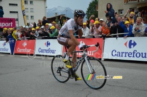 Christophe Riblon (AG2R La Mondiale) en route vers la victoire (2) (341x)
