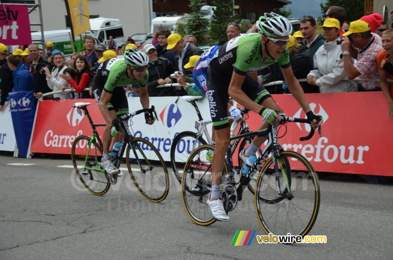 Robert Gesink & Bauke Mollema (Belkin)