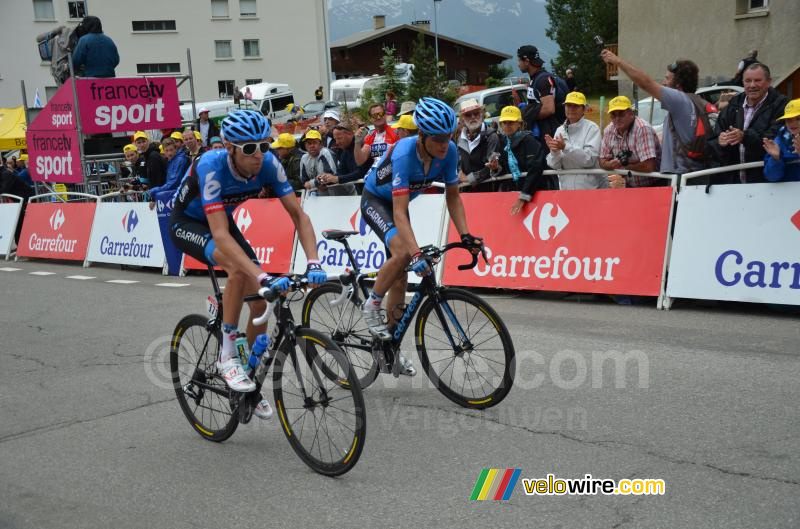 Ryder Hesjedal & Tom Danielson (Garmin-Sharp)