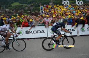Alejandro Valverde (Movistar) & John Gadret (AG2R La Mondiale) (2) (717x)