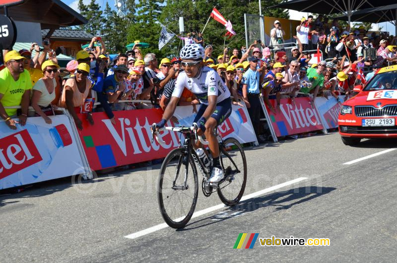 Nairo Quintana (Movistar) finally wins his stage