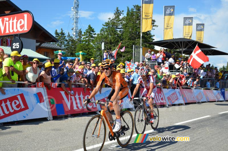 Mikel Nieve (Euskaltel) & Daniel Moreno (Katusha)