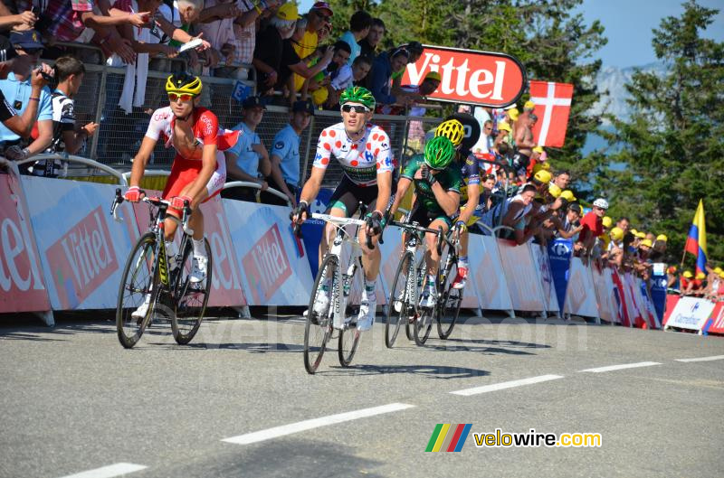 Rudy Molard (Cofidis) & Pierre Rolland (Europcar)