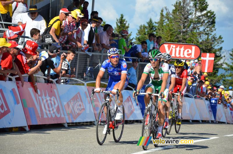 Pierrick Fédrigo (FDJ.fr) & Julien Simon (Sojasun)