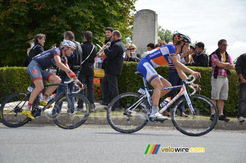 Lennard Hofstede (Rabobank) & Nicolas Bazin (BigMat-Auber 93)