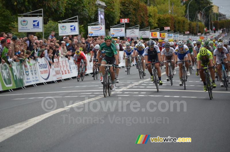 Bryan Coquard (Europcar) wint de Classic de l'Indre 2013