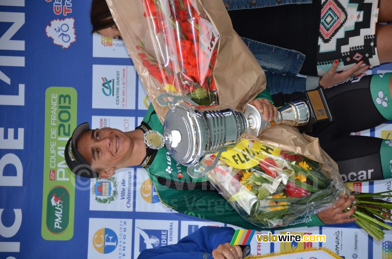 Bryan Coquard (Europcar), vainqueur de la Classic de l'Indre 2013