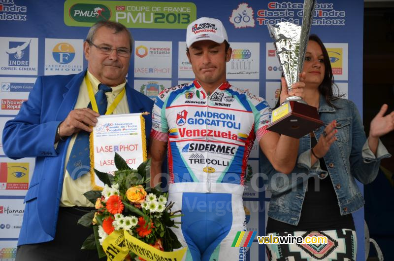 Mattia Gavazzi (Androni Giocattoli-Venezuela) deceived of his 2nd place