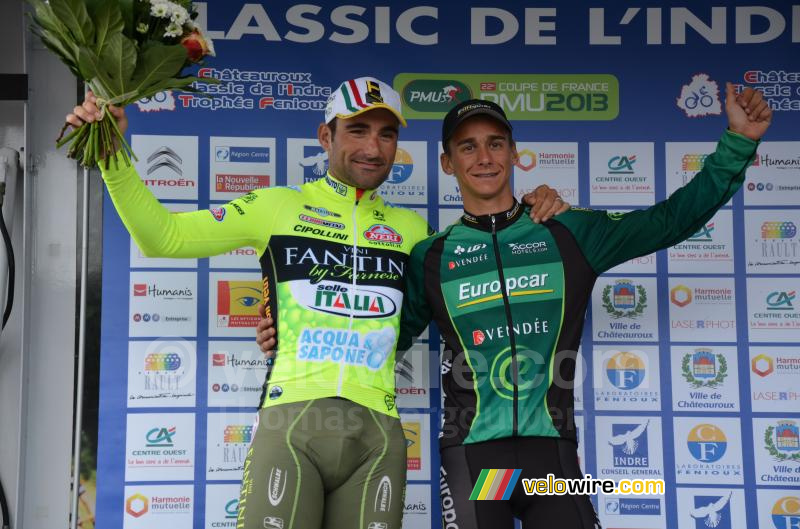 Deux générations de sprinters : Chicchi et Coquard