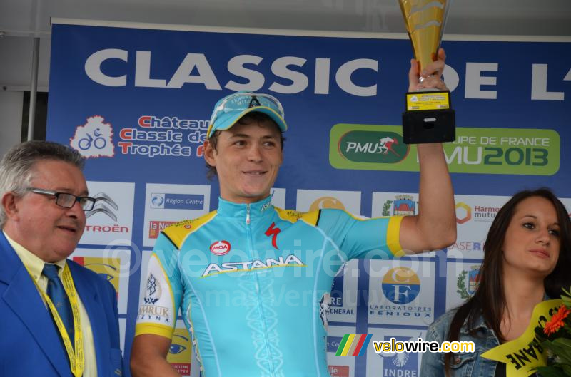 Ilya Davidenok (Continental Team Astana), winner of the Challenge Citroën