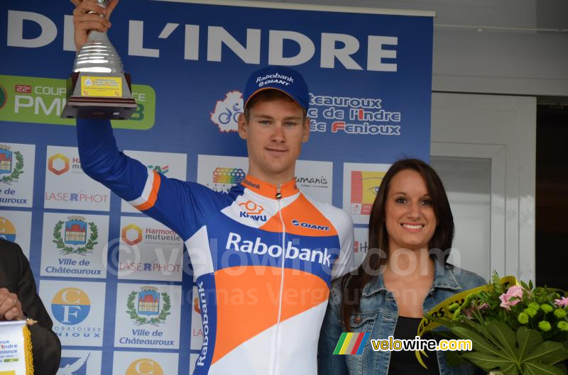 Lennard Hofstede (Rabobank Development Team), winner of the sprints Opticiens Mutualistes