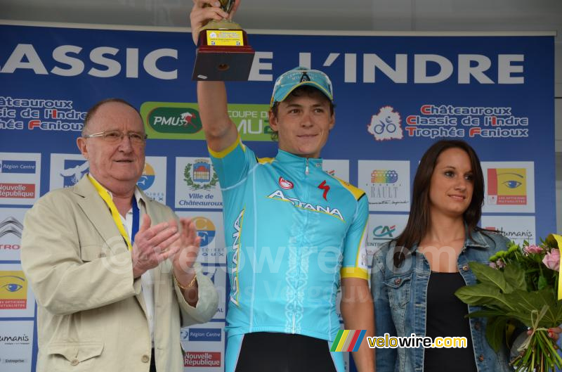 Ilya Davidenok (Continental Team Astana), lauréat de la Prime du Conseil Général