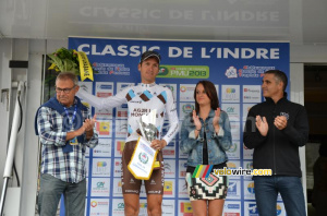 Frédéric Brun (AG2R La Mondiale), vainqueur de la prime de la Ville de Châteauroux (610x)