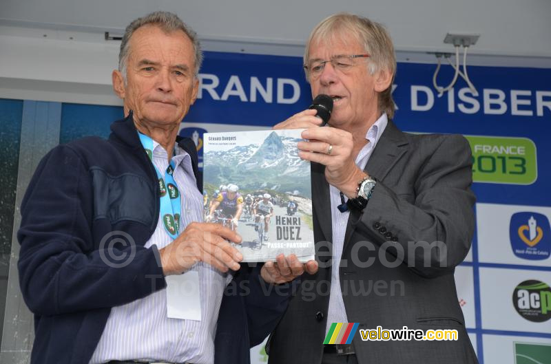 Henri Duez presents his book 