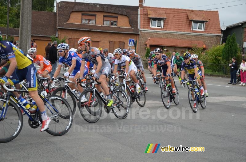 Philippe Gilbert (BMC Racing Team) at the back of the pack