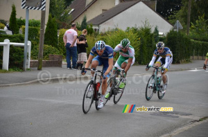 Rony Martias (Sojasun) & Pim Ligthart (Vacansoleil) (398x)