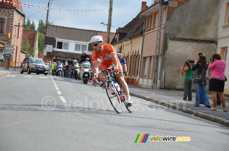 Julien Duval (Roubaix) in Chocques