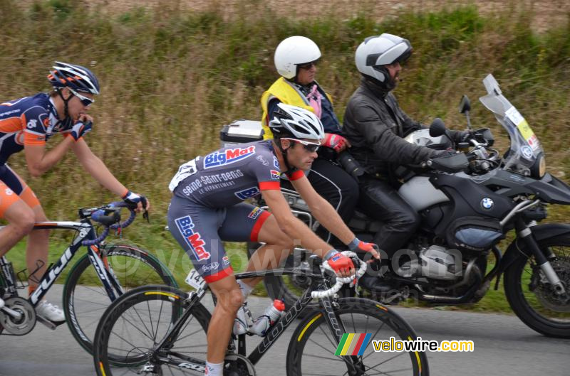 Steven Tronet (BigMat-Auber 93) près d'Enguinegatte