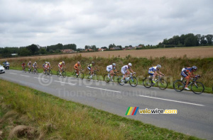 The delayed riders close to Enguinegatte (2) (312x)
