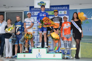The complete podium Grand Prix d'Isbergues (658x)