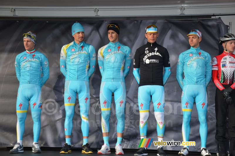 The Astana team