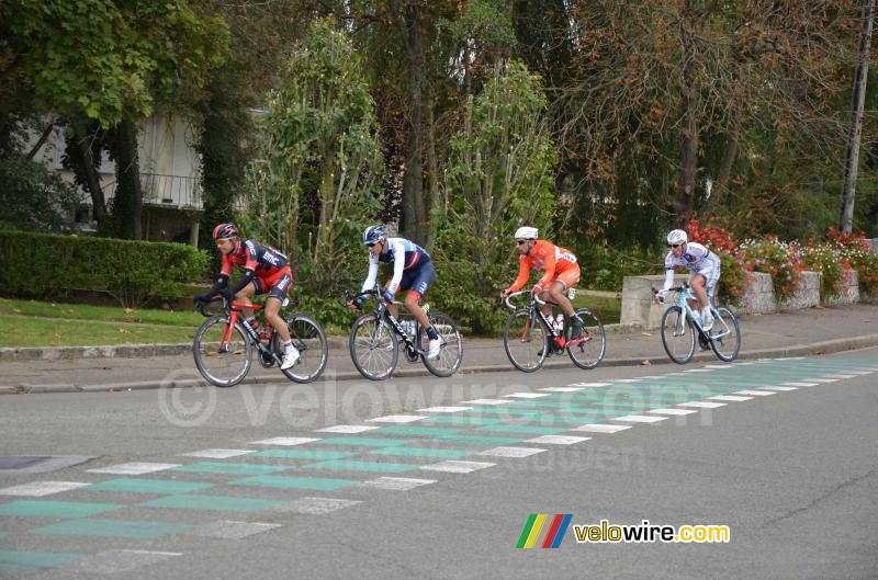 The breakaway in Cloyes-sur-le-Loir