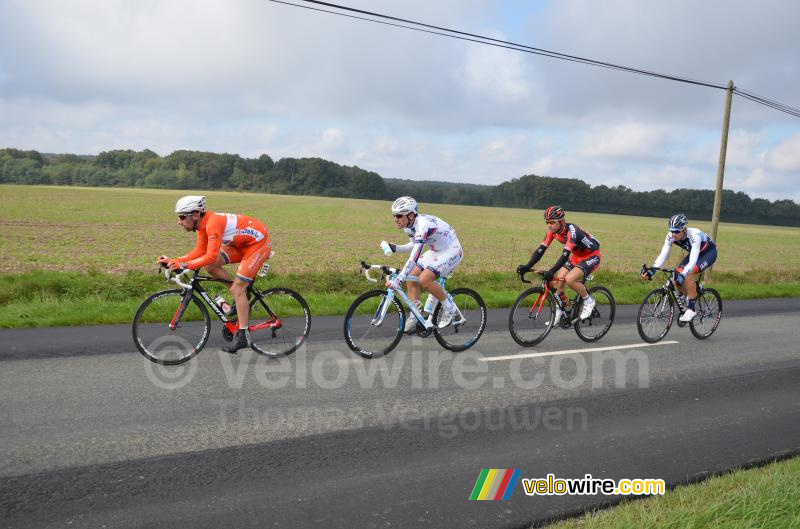 The breakaway close to La Jousselinière (2)