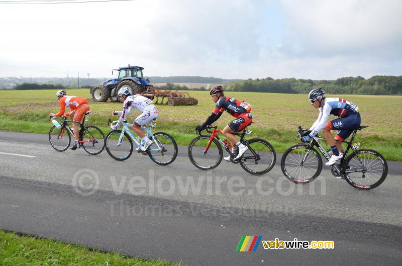 The breakaway close to La Jousselinière (3)