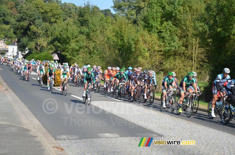 The peloton in Possé-sur-Cisse (3)