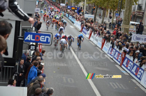 John Degenkolb (Argos-Shimano) in full sprint (495x)