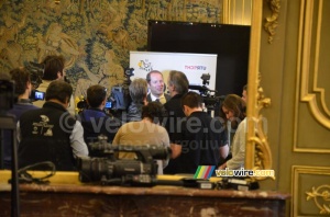 Christian Prudhomme answers the questions of all journalists (545x)
