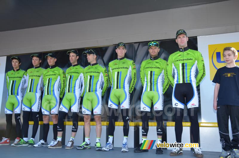 The Cannondale team