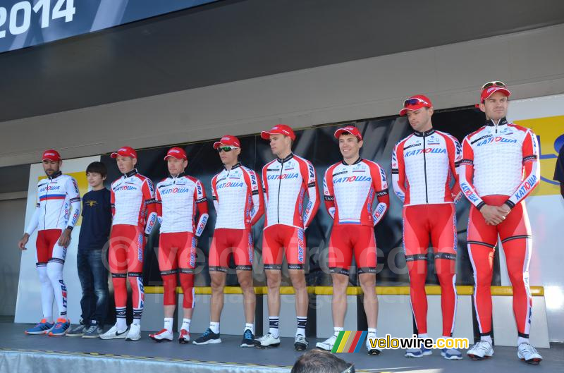 The Katusha team