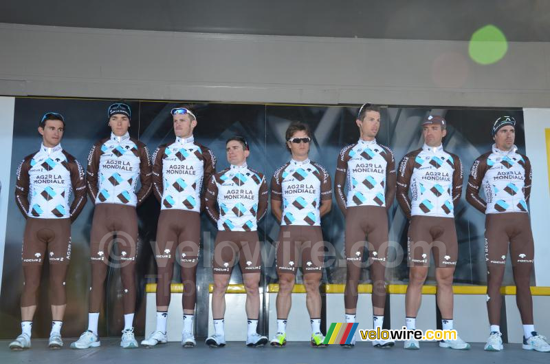 The AG2R La Mondiale team