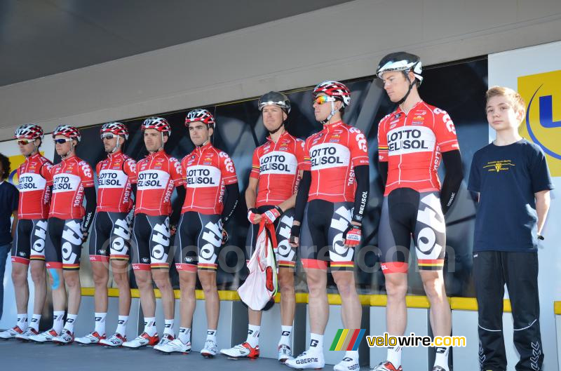 The Lotto-Belisol team