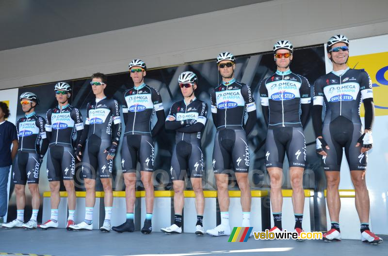 L'équipe Omega Pharma-QuickStep