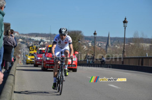 Christophe Laborie (Bretagne-Séché Environnement) in a breakaway (267x)