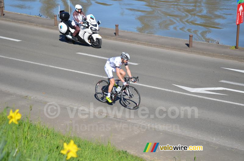 Christophe Laborie (Bretagne-Séché), still leading solo