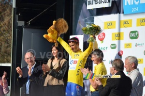 Nacer Bouhanni (FDJ.fr) en jaune (479x)