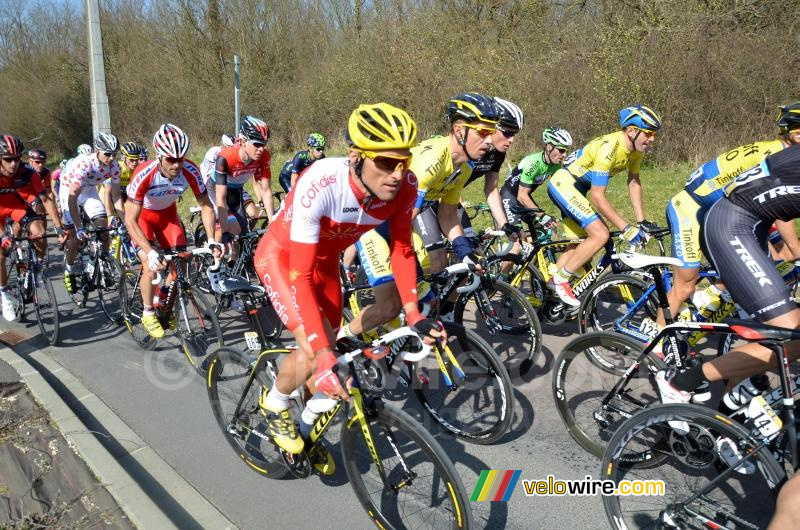 Het peloton in Fontenay-sur-Loing (3)