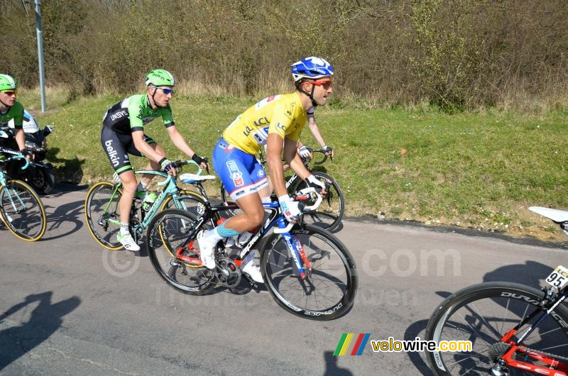 Nacer Bouhanni (FDJ.fr) à Fontenay-sur-Loing