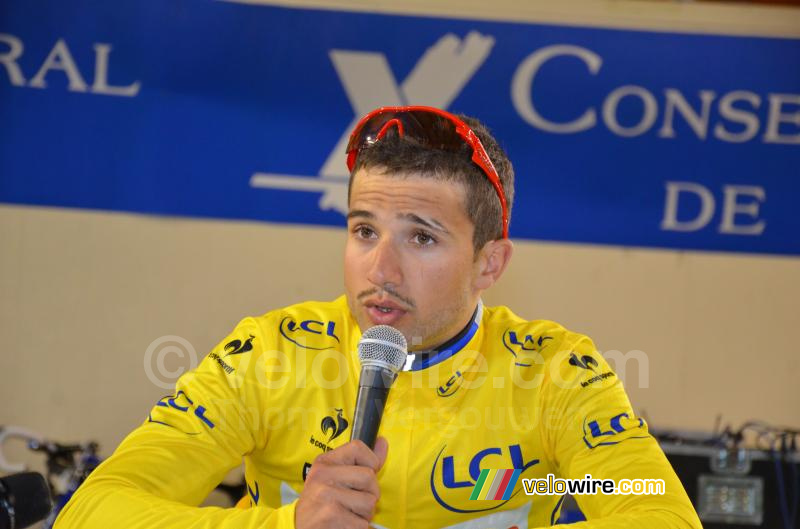 Nacer Bouhanni (FDJ.fr), in yellow