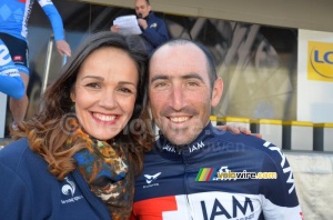 Jérôme Pineau (IAM Cycling) & Astrid (741x)