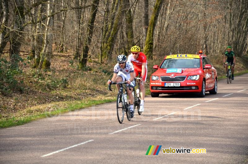 Romain Feillu, Julien Fouchard .. en Perrig Qumeneur