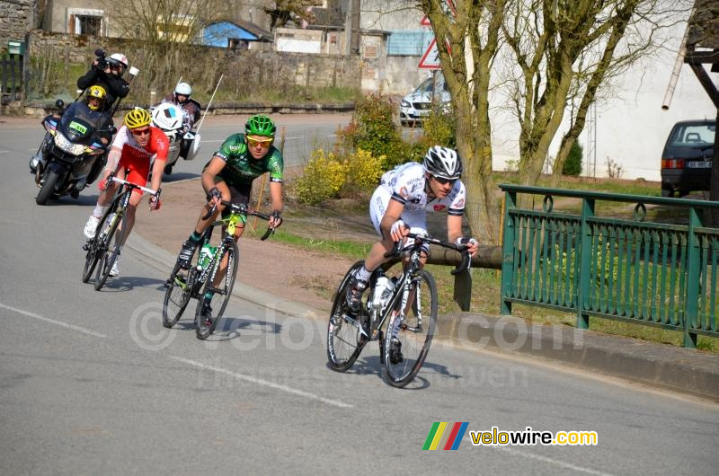 Julien Fouchard, Perrig Qumeneur & Romain Feillu in Anlezy