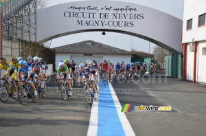 John Degenkolb (Giant-Shimano) arrives on the circuit (268x)